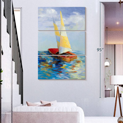 Mehar Red Sailboat