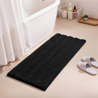 Chenault Soft Chenille Bathroom Rug