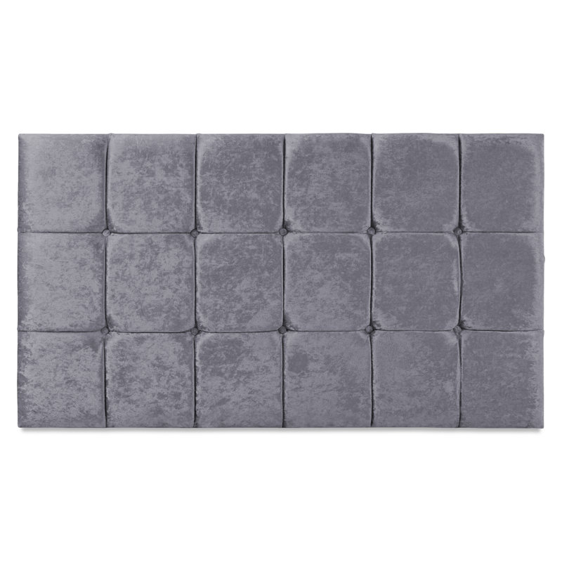 Bridgeman Upholstered Headboard, Single (3'), Silver