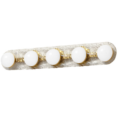 Viviann Vanity - 5 Light - Clear Glass