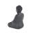 Ceramic Meditating Buddha Decorative Sculpture with Engraved Carvings and Relief Detailing-810678706-810678708