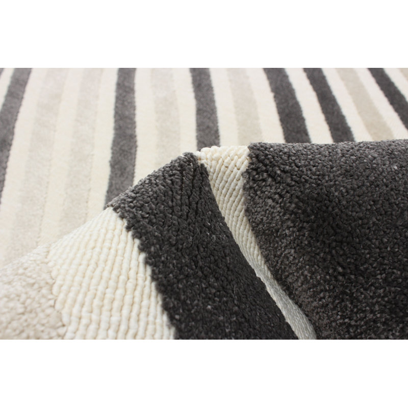 Cobb Abstract Indoor Rug, Rectangle 3'11" x 5'7"