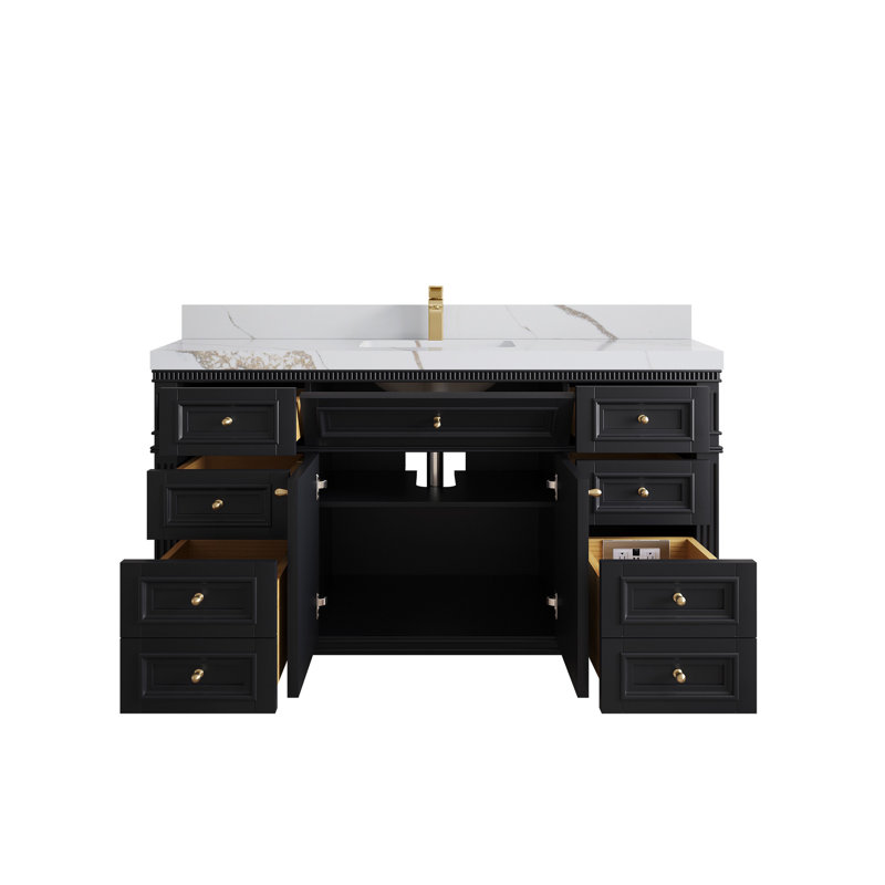 Nazaha X P 22 po De salle de bain Quartz Calacatta Laza, Or Calacatta
