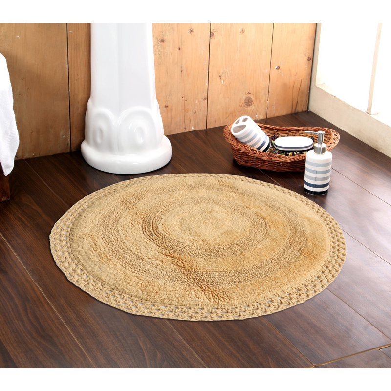 Tapis pour salle de bain Adiraica, Beige