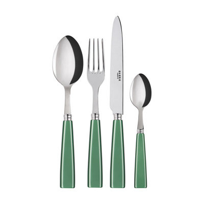 Icone 4 - Piece Stainless Steel Flatware Set - Service for 1