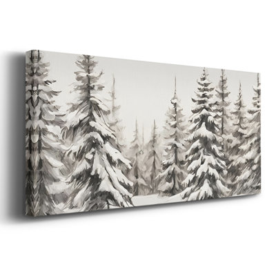 Série paysage - CCCCXIV - Toile tendue avec châssis - Prêt à accrocher