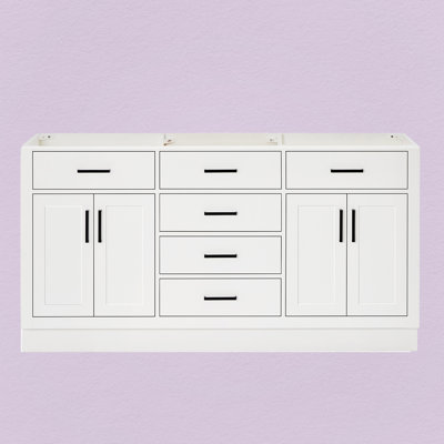 Hepburn 66'' Double Bathroom Vanity Base Only