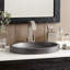 Tolosa Stone Handmade Oval Drop-in Bathroom Sink-17150769