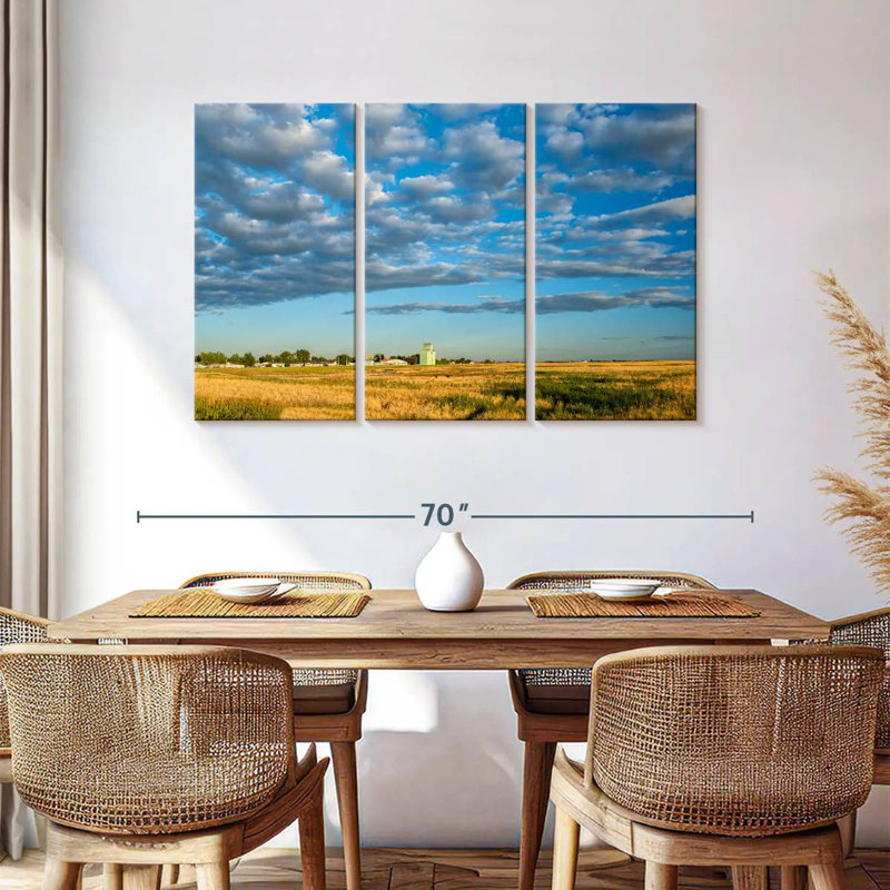 Alvord Alberta Stavely Prairie Landscape, H 36 po x l 57 po
