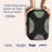 5 Packing Cubes Set - Lightweight Mesh Travel Luggage Organizers With Laundry Bag, 5-Piece Suitcase Storage System (Black)