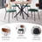  Stackable Dining Chairs Set of 4, Small Fabric Kitchen Chair With Solid Wood Back For Apartment, Living Room, Bedroom-970149862