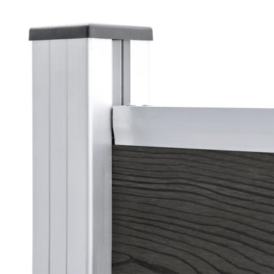 Apolonio Fence Panel WPC 95x186 cm
