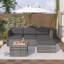 Emilynn Rattan 3 - Person Seating Group with Cushions-1843490570