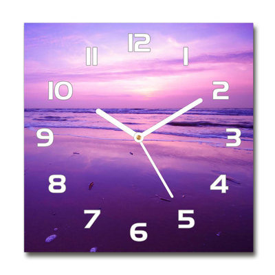 Iciar Glass Wall Clock