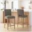 Tabouret de bar, matériau du tissu
