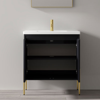 Ensemble de meuble-lavabo simple 30 po Leonhardine