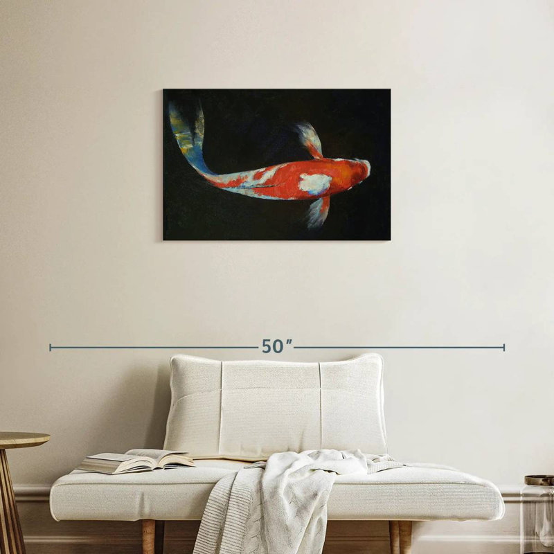 Brampt Koi, 20" H x 30" W