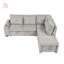 Canapé-lit modulaire rembourré en velours côtelé polyvalent avec conversion rapide, grand rangement et ports USB pour une vie moderne-1109137847