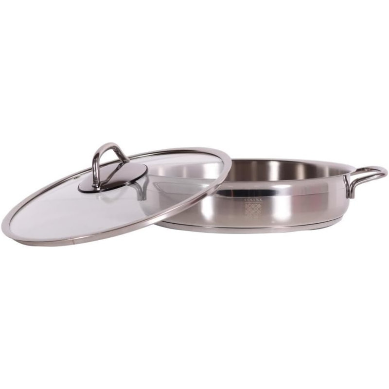 Serenk Modernist Stainless Steel Cookware Set 5 Piece Pots and Pans Set