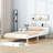 Bed Frame With Built-in USB Port on Shelves Headboard-70137908