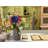 Artificial Faux Flowers in Vase, Silk Flower Arrangement Artificial Floral Table Centerpiece