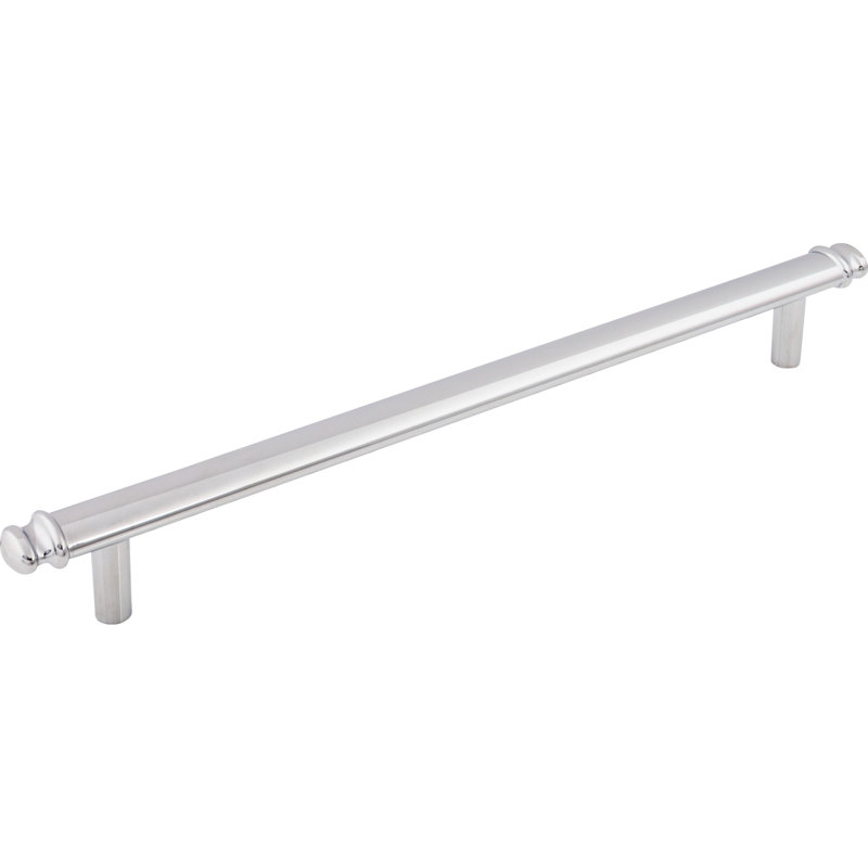 Julian Appliance pull, Polished Chrome, 18" Center to Center