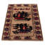 Tapis taupe Rare War 2 pi 9 po x 4 pi 7 po
