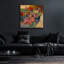 «Trois Rouges» par Christine Debrosky, art mural en verre acrylique-1491016095