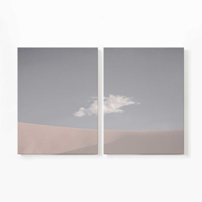 Sables de consolation | Impression sur toile 2 panneaux