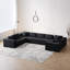 Ultimate Modular Comfort Corduroy Modern Living Spaces Sofa Set