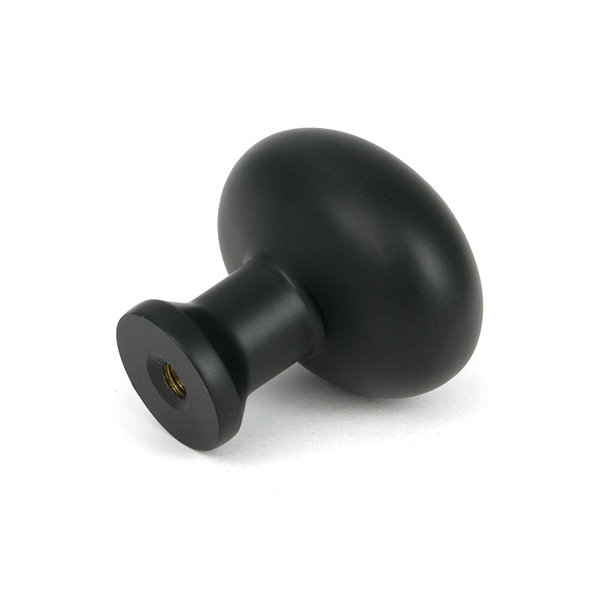 Moore Cabinet Knob, 1.50" Knob Diameter, Matt Black