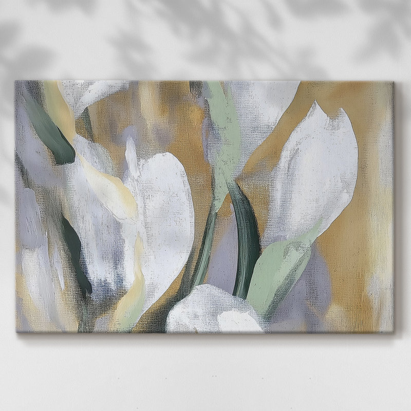 Série florale -121 - Cavas enveloppés de galerie, 18 x 27