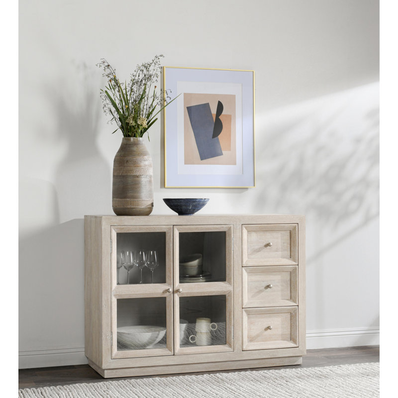 Isha Solid Wood Cabinet