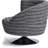 Rotating cotton and linen leisure chair