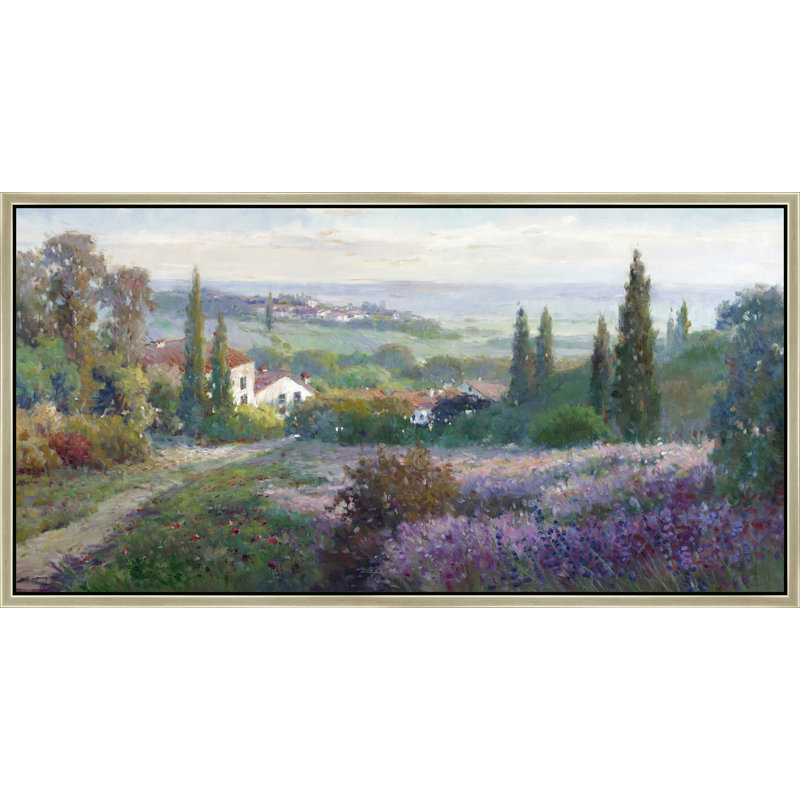 «Hillside Lavender Retreat», Brun, H 26 po x l 50 po