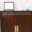 Armoire de rangement pour chaussures en bois massif 12 paires