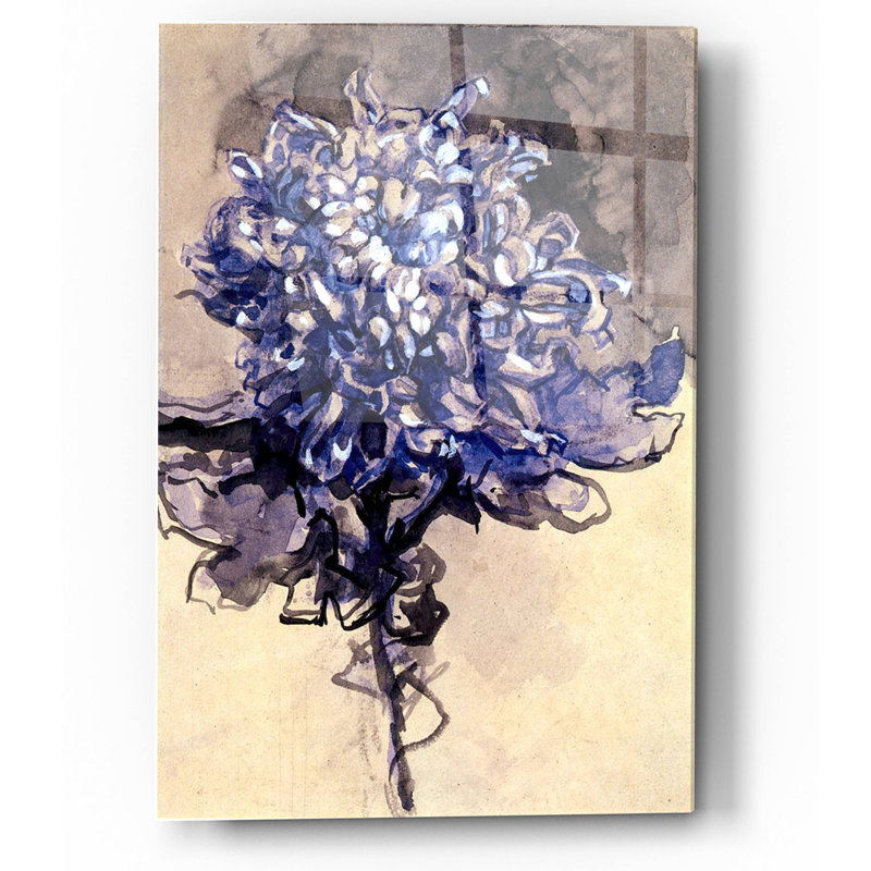 «Chrysanthemum» par Piet Mondrian, H 24 po x l 16 po x P 0,12 po