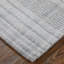 Highview Hand Woven Polyester Striped Area Rug in Gray-944408605-971596505