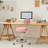 Backed Adjustable Height Ergonomic Lab Stool with Removable Casters/Wheels-303915290
