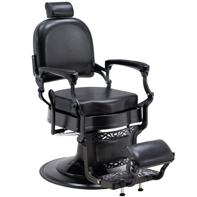 Heavy Duty Hydraulic Barber Salon Reclining Chair