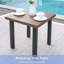 Ensemble de chaises berçantes d'extérieur avec table d'appoint (2 chaises et 1 table d'appoint)-1595674806