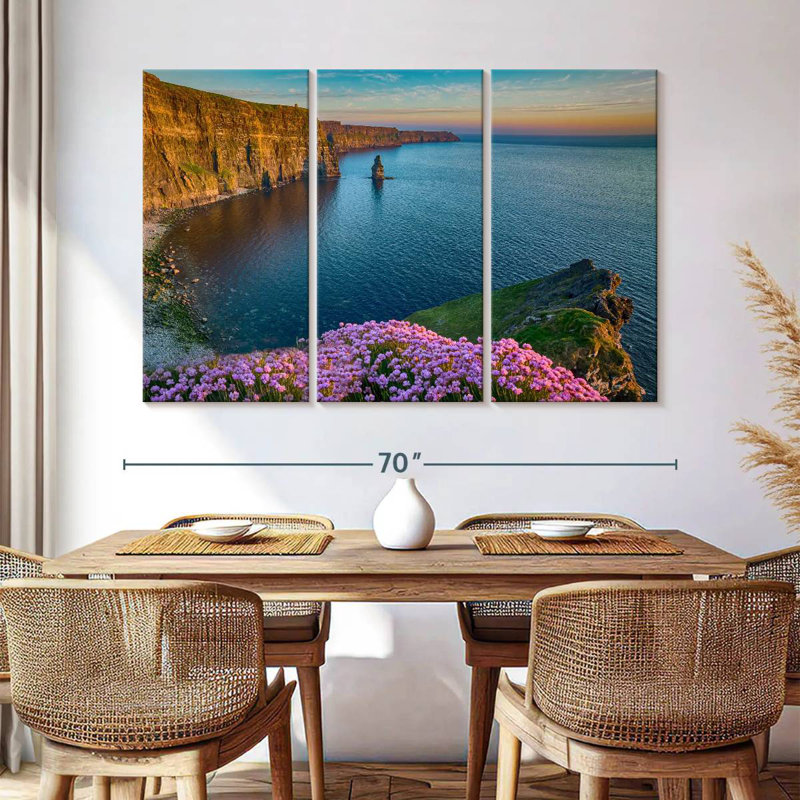 Sebbie Scenic View At Moher Cliffs, 42" H x 65" W