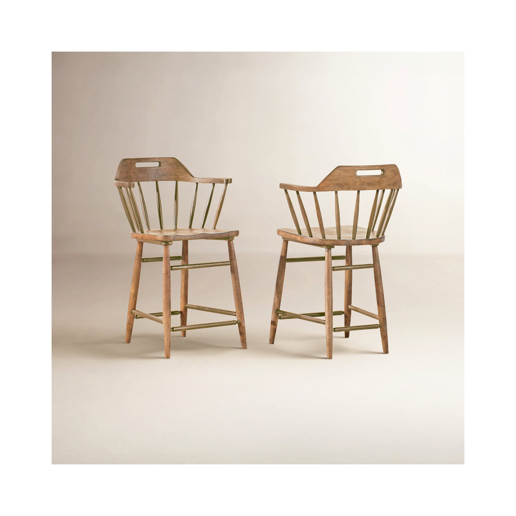 Country Living Counter Height Chair, Brown