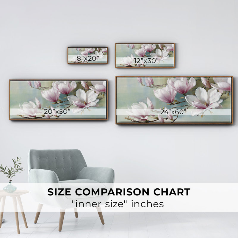 Magnolia Morning - toile encadrée