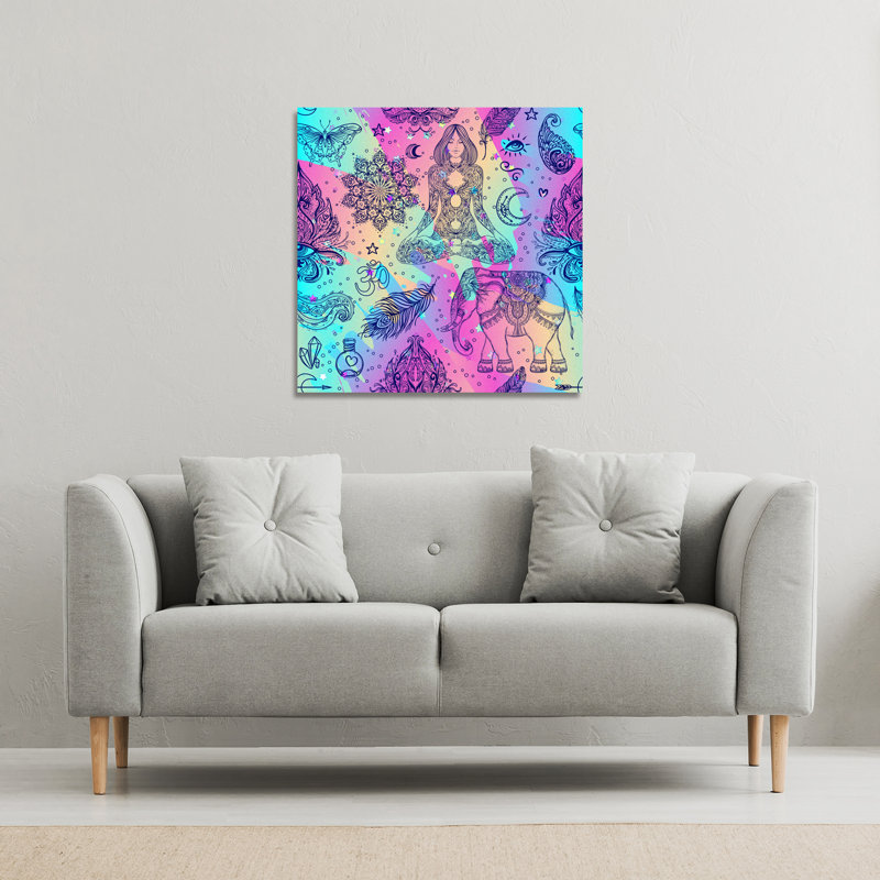 No Title by Andrew Lee - Wrapped Canvas Print, 46cm H x 46cm W x 4cm D