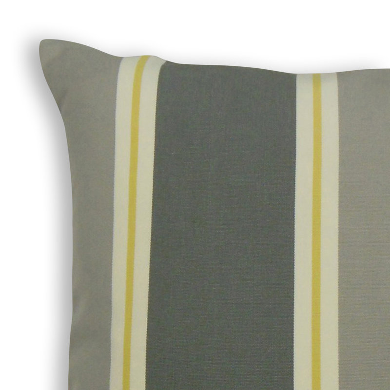 Coussin Quiqui, 22 po x 22 po, Coussin décoratif, Gris