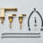 Widespread 2-handle Bathroom Faucet