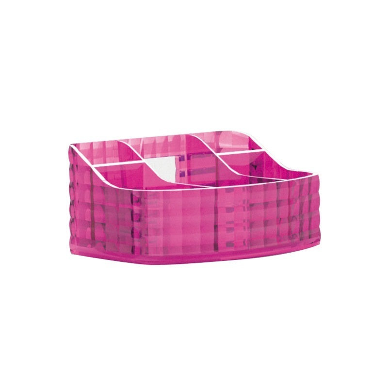 Organisateur de maquillage Glady, Fuchsia
