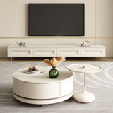 TV Stand & 360° Rotating Coffee Table Set