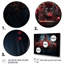 Lustre rouge gothique Grace - art mural lustre-780440077-780440078